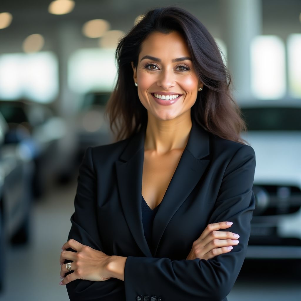 Elena Martínez directora general AutoMaestro sonriendo profesionalmente